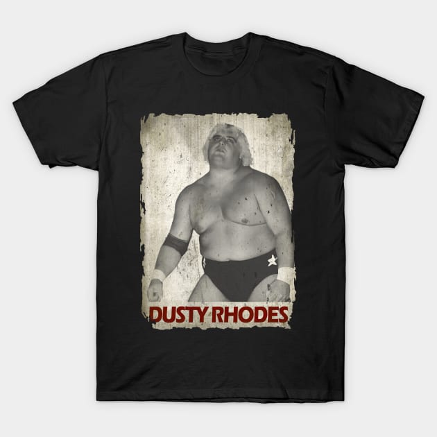 Dusty Rhodes T-Shirt by WHITE ANGEL STUDIO